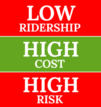 Low Ridership High Cost High Risk